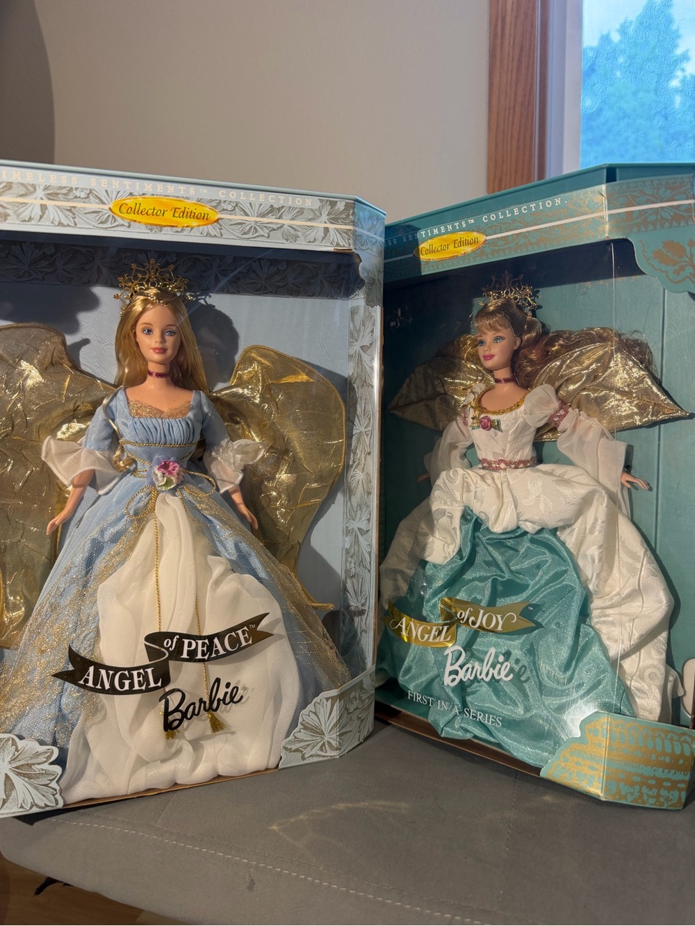 Barbie Angel of Peace & Angel of Joy Collectible Dolls (set of 2)